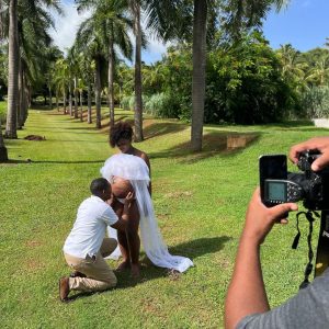 Shooting de grossesse Gold